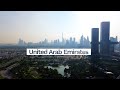 United arab emirates by drone