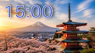15-Minute Timer | Asia-Inspired Visuals