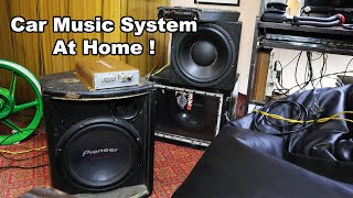 How I Install Car 🚘 Audio System 🔊 At Home ! 🏠