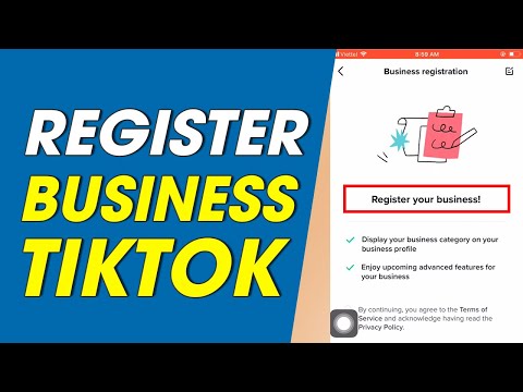 How To Register Business On TikTok