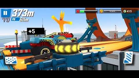 Hot wheels: Race Off - Gameplay Walkthrough Part2 - Levels 2-3 (Android)