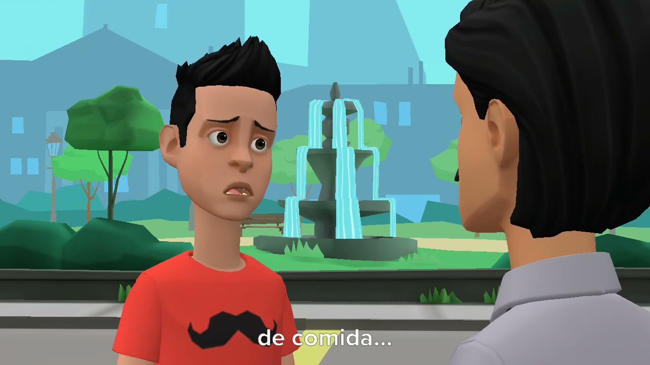 Fermín y Kevin tiran tomates al cielo/Castigados