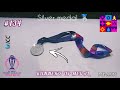 How to make icc cwc silver medal  how to make cwc trophy handmade silver medal cwc23 138 mtarts