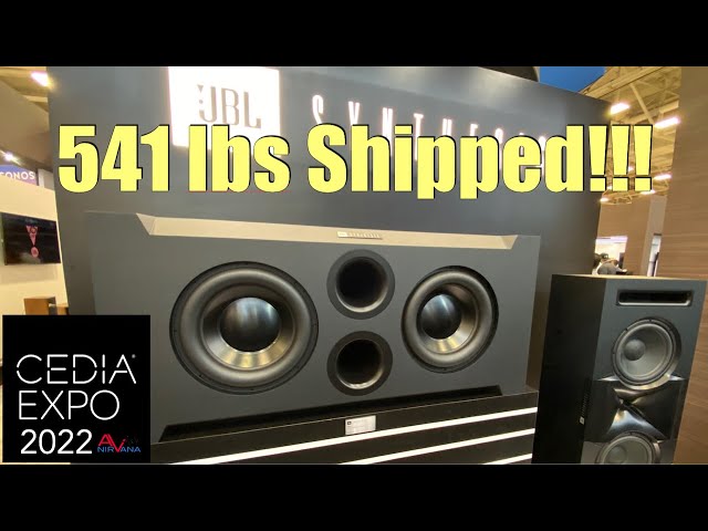 Overvåge Slange Janice Dive Deep with JBL Synthesis's New SSW-1 Subwoofer and MORE at CEDIA 2022!  - YouTube