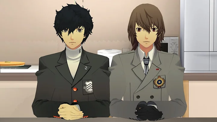 P5A MMD - Just Hanging Out at Akechi's Apartment
