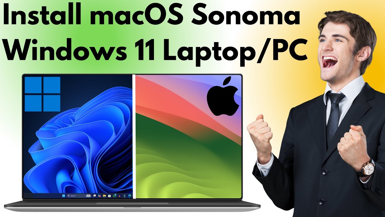 How to Install macOS Sonoma on PC | Install macOS Sonoma in Windows 11 ...