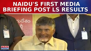 TDP Chief Chandrababu Naidu Holds Key Media Briefing, Says 'The Three Parties (TDP, BJP And JSP)..'