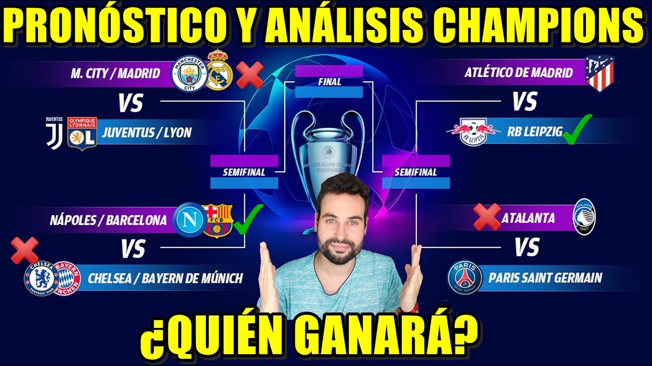 Pronosticos champions league hoy