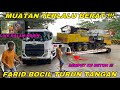 Farid Bocil Turun Tangan !!! Bantu Truk Trailer Nanjak Hujan Hujanan di Sitinjau Lauik