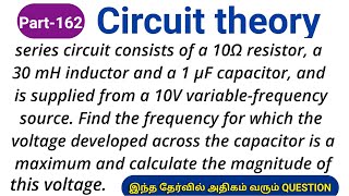 Problem Find The Frequency ,Voltage, And The Magnitude Of This Voltage