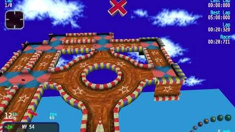 Re-Volt Custom Track Crazy Lego by GO_AWAY ,Track View