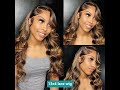 Highlighted Human Hair #aliexpress #hair #hairstyle