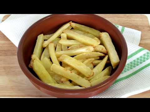 Cómo hacer patatas fritas sin aceite