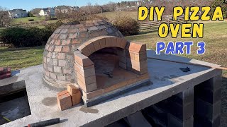 Part 3: Pizza Oven Dome Insulation and Water Barrier