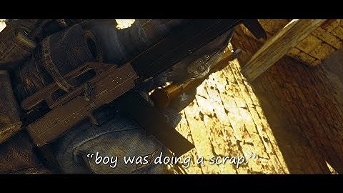 boy was doing a scrap. | Frag Edit