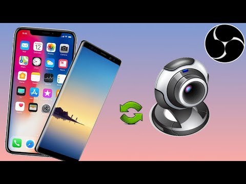 Utiliser son SMARTPHONE comme WEBCAM et l'utiliser sur OBS STUDIO - Tuto