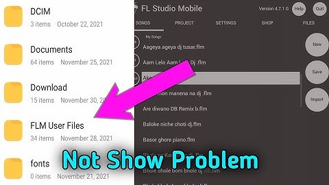 Fl studio mobile new version flm project open problem android version 12,13,14 2025 |Dj Tusar Tech