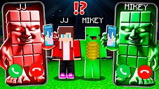 JJ Creepy ANPALIBABEL vs Mikey ANPALIBABEL CALLING to JJ and MIKEY at 3:00am ! - in Minecraft Maizen