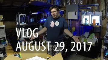 VLOG - Anet E10, Robo R2, Zortrax, Formbot TREX2+, TEVO Little Monster, Hawk 3D Proto Filament