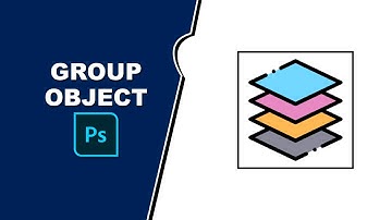 how to group objects in photoshop