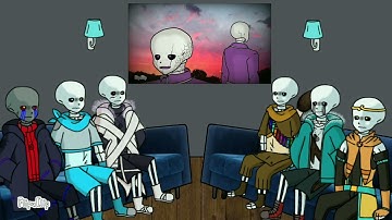 Sans Aus react to Nightmare (Part 6) | Original Multiverse + My Nightmare react to...