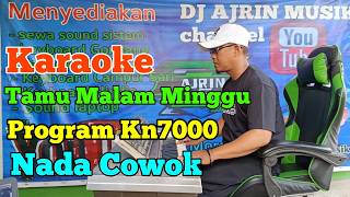 Tamu Malam Minggu - Endang Triswati [Karaoke] Kn7000 - Nada pria | Herman Monex
