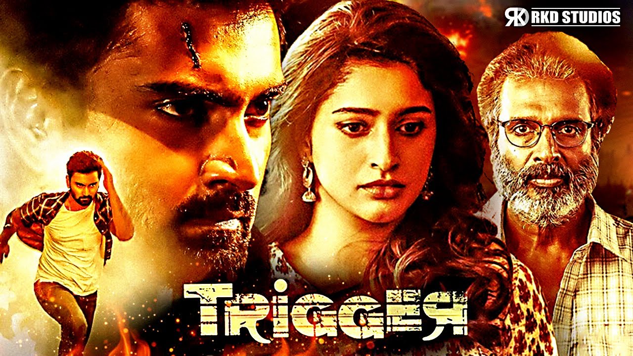 TRIGGER | Atharvaa Murali, Tanya Ravichandran, Munishkanth | Latest South Action Hindi Dubbed Movie