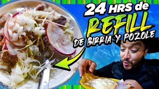 ¡NO TE QUEDES CON HAMBRE! Refill de BIRRIA y POZOLE en la Colonia Guerrero (24 HRS)