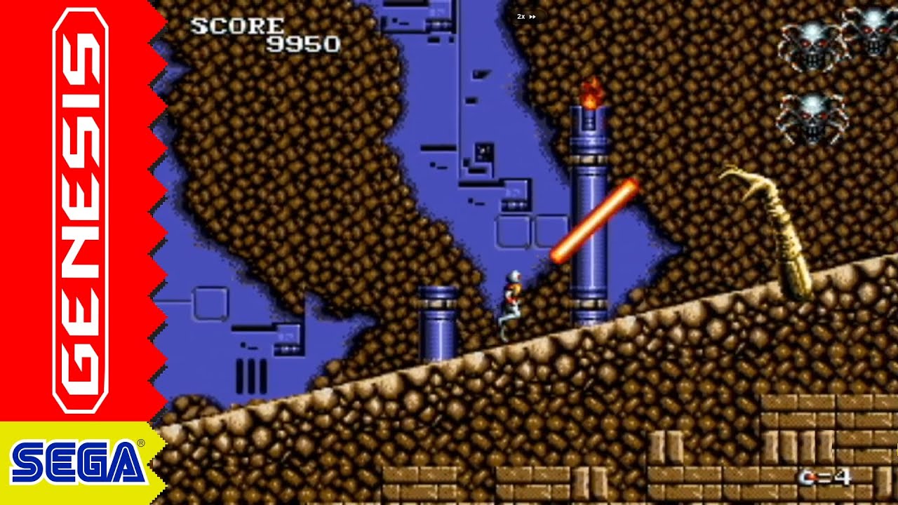 Atomic Runner (Genesis/Mega Drive) - Longplay