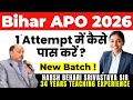 GOOD NEWS ! BIHAR APO 2026- 1st Attempt मे कैसे पास करे ? Judiciary Preparation | Pariksha Refresher