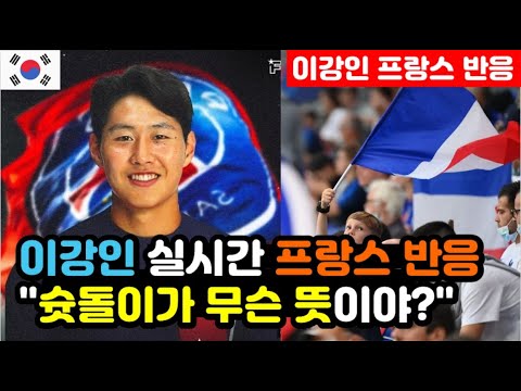 [프랑스 반응] 이강인 PSG 이적 실시간 프랑스 현지반응 &quot;파리 생제르맹 역사상 가장 창의적인 선수!&quot; / (이강인 해외반응, 외국반응 등)