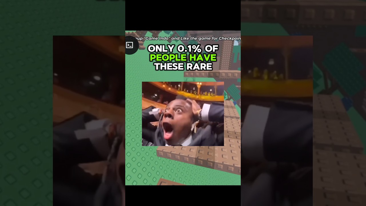 ONLY 0.1% of PEOPLE Have These RARE ABILITIES 🤯 #roblox #robloxrant #rblx #shorts
