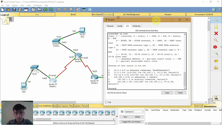 Ex-6 Dynamic routing using OSPF