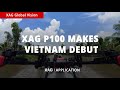 Application  xag p100 agricultural drone makes vietnam debut