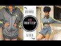 TUTORIAL:  ADIDAS CROP JACKET & SKIRT THRIFT FLIP | Clothing Transformation