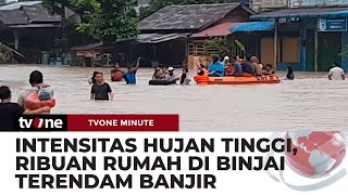 Download Lagu Ribuan Rumah Di Binjai Terendam Banjir | tvOne Minute MP3