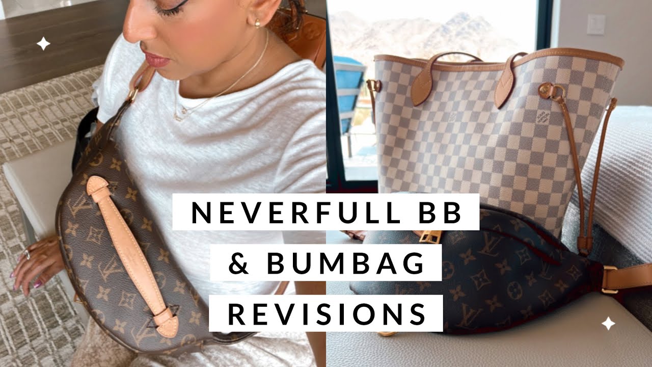 My thoughts on the Louis Vuitton Neverfull BB, High Rise Bumbag + New Fall  Colors Wine and Khaki 