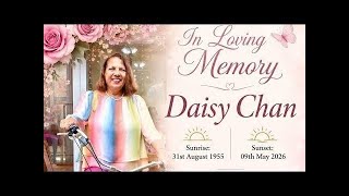 Honoring the Life and Legacy of Daisy Chan (Ceremony)