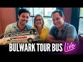 Tim, Sarah and Sam LIVE From the Bulwark Tour Bus
