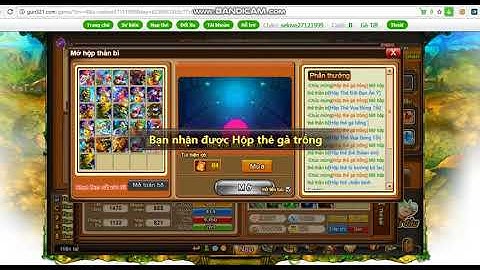 Gun321.com/fanlee123/hướng dẫn mở thẻ bài /(Gunny Cường Hóa Hên Xui - Hồi Ức)