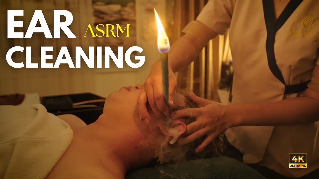 ASRM 😪 Great relaxation, Ear cleaning, Eye cleaning, Head massage ...