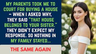 My Parents Took Me to Court Over My New House—They Claimed, “It Belongs to Your Sister!” Then I...