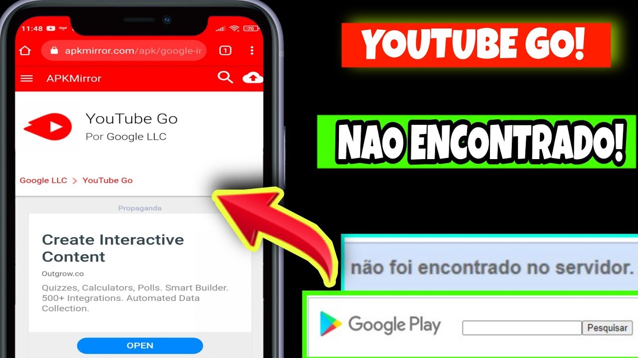 Solucao Youtube Go Nao Encontrado Na Google Play Store Como Baixar O Youtube Go Youtube