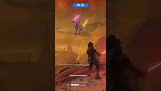 Anakin keeps the team moving forward #starwars #battlefront2 #ps4 #xbox #pc
