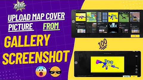 Upload map cover pic from gallery | New Update | #PUBGMWOW #WOWPakistanSeries