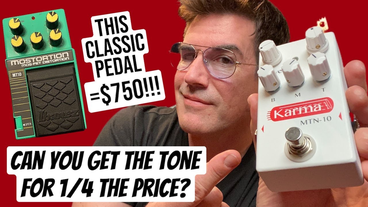 ORIGINALS ARE $750, can the KARMA MTN 10 PEDAL GET THE TONE? - YouTube