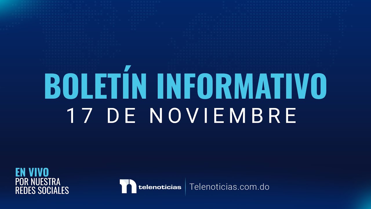 #ENVIVO | Boletín Informativo de Telenoticia con Eveling Belliard  17/11/2025