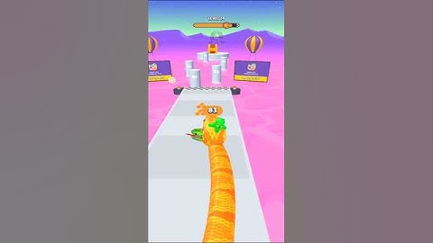 Snake Run Race Lvl. 24 #shorts #games