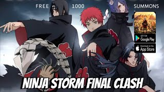 Ninja Storm: Final Clash Gameplay - Naruto RPG Game Android screenshot 1