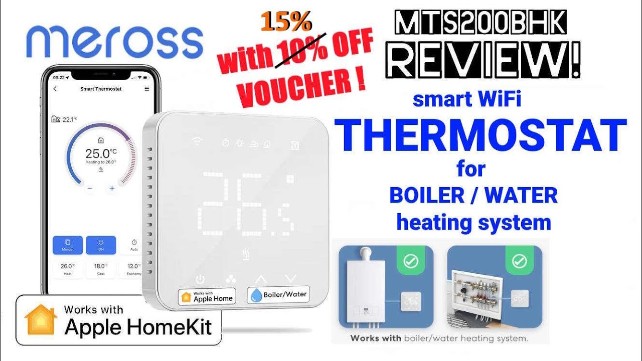 Meross smart temperature & humidity sensor review! (MS100FHHK) 